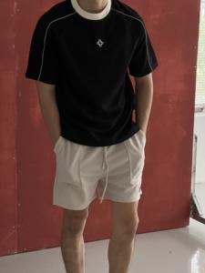 Camiseta Unisex de tela Waffle de todos los géneros, 100% de algodón, cómoda, holgada, serigrafía, firma de firma para hombres y mujeres - Product Image 3