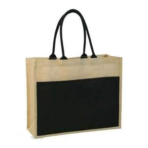 Sac en jute personnalisé, sacs à provisions en jute naturel de haute qualité, réutilisables et écologiques, pour un usage quotidien - Product Image 1