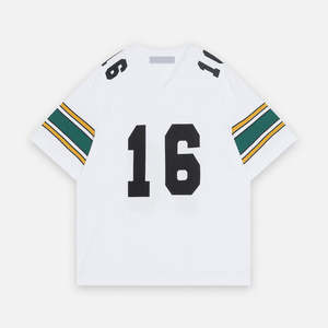 Custom Sport Soccer & Football Jersey Mens Retro American Number T-Shirt Vintage Oversized Streetwear - Product Image 1