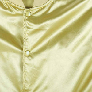 Veste de baseball en satin pour homme, design personnalisé, avec logo sur le devant, tissu enduit respirant, vêtement décontracté de haute qualité - Product Image 4