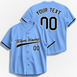 Camiseta de Béisbol Sublimada Premium Personalizable para Equipos, Uniforme Personalizado para Jóvenes y Adultos, Ligero, Transpirable y Absorbente de Humedad - Product Image 2