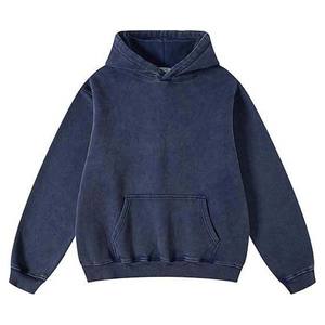 Fabricant de vêtements Hosten Greek, sweat à capuche en molleton brodé avec poche, coupe classique, délavage acide, couleurs personnalisées, fabrication OEM sur mesure. - Product Image 6