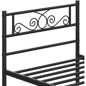 Khung giường kim loại phong cách và thân thiện với ngân sách tuyệt vời cho trẻ em và người lớn - Product Image 2