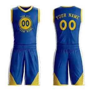 2025 uniforme de basket-ball réversible ensemble respirant 100% Polyester nouveau Style multicolore pas cher prix en gros - Product Image 5