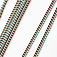 Kabel Harness Flat Wire Custom Kompatibel JST Langsung dari Pabrik, Perakitan Kabel dengan Konektor 2 3 4 5 6 7 8 Pin, Produsen OEM