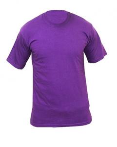 Camiseta de gimnasio para hombre con estampado personalizado 100% algodón orgánico transpirable y manga corta ligera con patrón sólido 240 gramos - Product Image 2