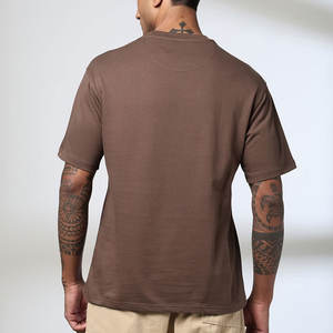 Camisetas de hombre de alta calidad de algodón puro para hombre, camisetas lisas en blanco al por mayor, camisetas con logotipo personalizado al por mayor - Product Image 4