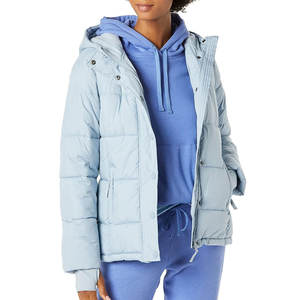 2025 invierno nueva chaqueta acolchada de alta calidad para mujer al por mayor OEM personalizado mujer chaqueta acolchada con capucha para la venta - Product Image 1
