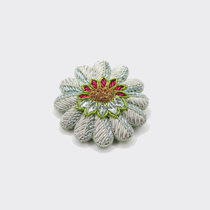 Broches de alambre de lingotes de tela de chenilla bordada de la mejor calidad Color y tamaño personalizados Servicio OEM Precio bajo al por mayor - Product Image 5