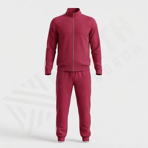 Conjunto Deportivo Moderno para Hombre con Diseño de Franjas Laterales, Perfecto para Sesiones de Entrenamiento, Aspecto Deportivo Informal, Conjunto Atlético para Gimnasio, Color Personalizado - Product Image 1