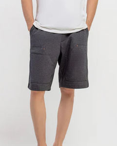 กางเกงขาสั้นวินเทจไซส์ใหญ่พิเศษสำหรับผู้ชายสไตล์สตรีทแบบสีทึบ - Product Image 4