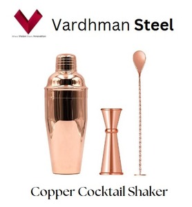 Articles à succès 2025 : Shaker à cocktails en cuivre, parfait pour tout barman amateur, shaker de bar en cuivre, shaker à boissons en cuivre - Product Image 5