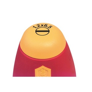VDE Insulated <b>Screwdriver</b> 320N 4.5mm Cutting Width 125mm Blade Length-WIHA - Product Image 3