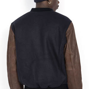 เสื้อแจ็คเก็ตผ้าแคนวาสสำหรับผู้ชายเสื้อแจ็คเก็ตหนังแท้สำหรับใส่ในฤดูหนาวผ้าแคนวาส - Product Image 6