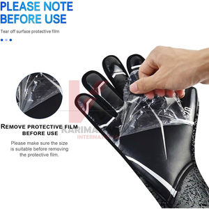 Gants de gardien de but de football, double protection du poignet, gants de gardien de but pour jeunes, enfants, adultes, offrant un contrôle extrême, adhérence pour tous les âges - Product Image 4