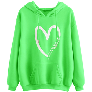 Sweat-shirts et sweats à capuche surdimensionnés pour femmes, tricotés sur mesure - Streetwear de haute qualité 100% coton avec logo personnalisé - Product Image 4