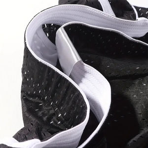 Pantalones cortos de malla más vendidos para adultos, Color negro, gimnasio, Fitness, ropa atlética, pantalones para correr, pantalones cortos de malla de baloncesto para hombres - Product Image 5