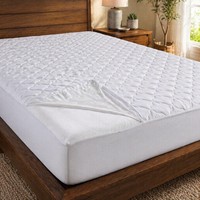 Protège-matelas matelassé imperméable rafraîchissant à poches profondes