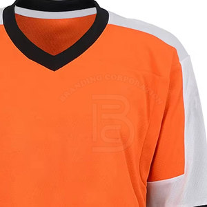 เสื้อฮอกกี้น้ำแข็งคุณภาพสูง ปี 2026 ผลิตจากโพลีเอสเตอร์ 100% ออกแบบตามสั่ง ผลิตจากโรงงาน ราคาถูก - Product Image 3