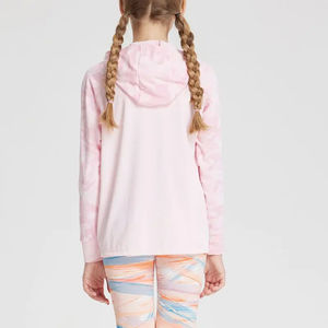 Wholesale <b>Womens</b> Oversized Hoodie Pullover <b>Hoodies</b> Sweatshirts Cotton Custom Logo Cropped Hoodie Set Plus Size Fashion - Product Image 3