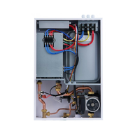 Caldera Eléctrica Combinada de 4-48kW para Calefacción por Suelo Radiante, Termostato Inteligente con Control Remoto y por Aplicación, Clase de Eficiencia Energética