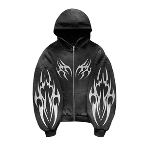 2025 venta al por mayor 100% algodón personalizado de alta calidad sudaderas con capucha Tops de gran tamaño serigrafía sudaderas con capucha para hombres hechos por Sportex wear - Product Image 1