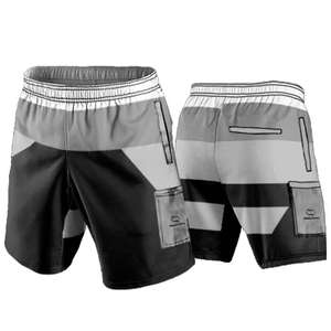 Shorts de baseball décontractés de haute qualité, solides, à séchage rapide, anti-transpiration, avec impression de logo personnalisé pour hommes - Product Image 1