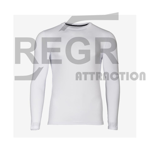 Custom Sublimated Compression Gym Shirts Long Sleeve BJJ Rashguard MMA <b>Mens</b> Rash Guard - Product Image 1