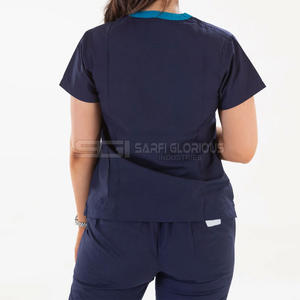 Uniformes Médicos para Hombre, Conjuntos de Uniformes para Doctores y Enfermeros, Uniformes de Hospital, Uso en Hoteles, Tela de Lona, Color y Logotipo Personalizables - Product Image 2