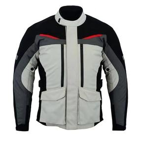 Chaquetas de motocicleta de poliéster Chaquetas de motocicleta impermeables de peso ligero para hombres Las mejores chaquetas de motocicleta ignífugas de verano - Product Image 1