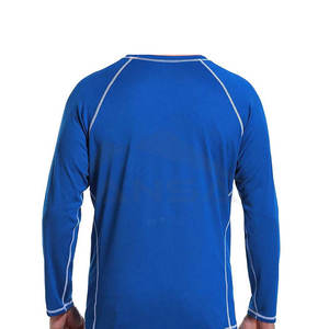 เสื้อรัดกล้ามเนื้อ MMA สำหรับผู้ชาย ผลิตตามสั่ง ระบายอากาศได้ดี แห้งเร็ว แขนยาว ผลิตจากผ้าสแปนเด็กซ์โพลีเอสเตอร์คุณภาพพรีเมียม - Product Image 4