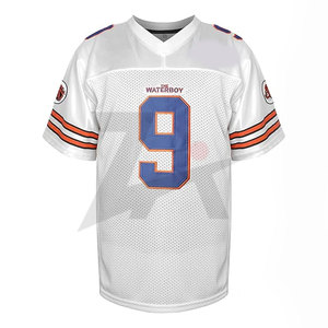 เสื้อเจอร์ซีย์ทีมฟุตบอลอเมริกันคอวีตาข่ายออกแบบได้ตามต้องการสำหรับแฟนๆระบายอากาศได้ดีมีสไตล์ - Product Image 1