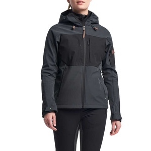 Chaquetas Impermeables y Transpirables de Alta Calidad para Mujer, Chaqueta de Senderismo Softshell Cortavientos con Logotipo Personalizado de Secado Rápido 2026 - Product Image 2