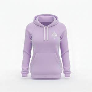 Sweat à capuche pour femme de qualité supérieure, 100% coton molletonné, 300g, séchage rapide, respirant, décontracté, pour l'hiver - Product Image 1