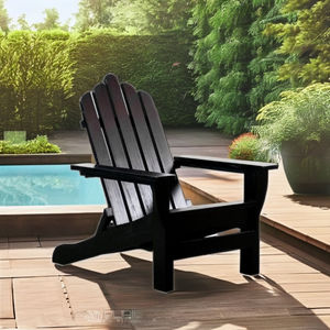 Sillón de Madera de Teca Sólida de Alta Calidad, Moderno, Impermeable, para Jardín, Patio, Playa, Dormitorio, Sala de Estar - Product Image 1