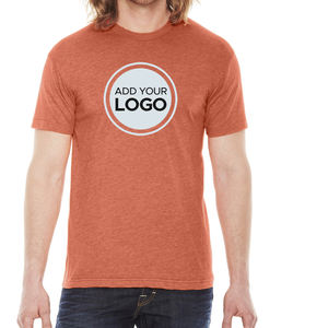 Camiseta Estilosa de Cuello Redondo para Hombre, 50/50 Algodón/Poliéster, con Logotipo BELLA+CANVAS BC3001, Camiseta Unisex de Manga Corta - Product Image 4