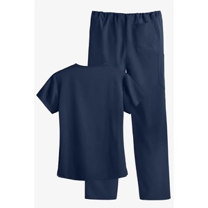 Uniforme de enfermera con cuello en V y media cremallera de lona al por mayor, conjuntos para correr de vendedores cómodos para hospitales - Product Image 2