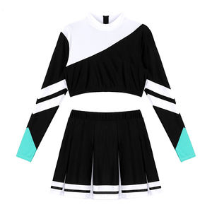 Conjuntos de Uniformes de Animadoras Personalizados con Estampado para Niñas |   Logotipo Personalizado |   Uso en equipos y clubes |   Precio de Fabricante OEM - Product Image 5