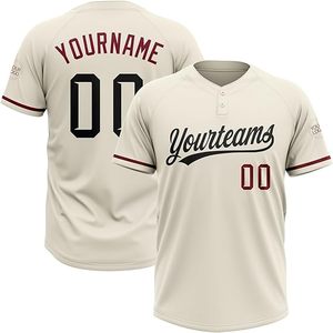 Men's Custom Baseball Jersey USA Size Blank Sweatshirt with Heat Sublimation <b>Printed</b> <b>Mesh</b> Breathable Embroidery Set Style - Product Image 1