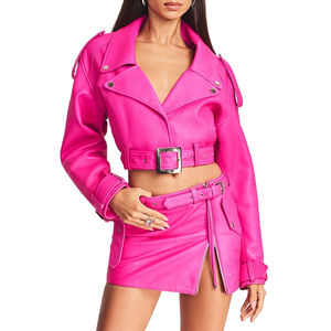 Breathable OEM Customized <b>Skirts</b> Set for Women Crop Top Hoodie with Casual Logo Printing <b>Winter</b> Hooded Crop Top <b>skirts</b> Set - Product Image 1