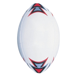 Ballon de rugby pour enfants et adultes Fabriqué au Pakistan Taille officielle 5 Poignée personnalisée Cuir PU durable - Product Image 1