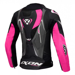 Chaqueta de Motociclismo de Cuero de Vaca/Canguro Perforada Vortex 3 para Mujer, Certificación CE, Todas las Tallas y Colores - Product Image 2