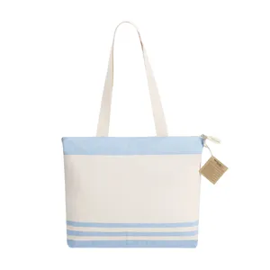 Borsa Tote Ecologica Promozionale in Materiale Riciclato Tanor - Product Image 1