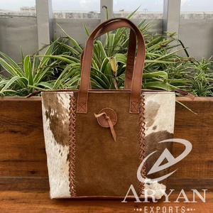 Gran oferta, bolso de mano de piel de vaca, bolso elegante, pelo en piel oculta, hermosos bolsos de diseñador para mujer, multiusos - Product Image 1