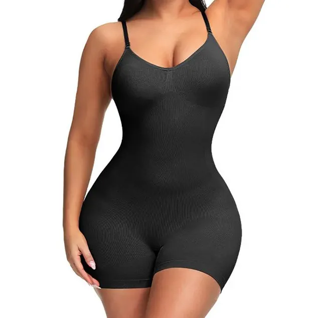 Body shaper confortable pour femmes de tous les jours shapewear contrôle du ventre bout à bout silhouette sinueuse body pour femmes au prix de gros