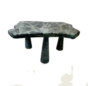 Vente en gros de table Calma en marbre vert, table basse de luxe en pierre naturelle pour la maison, le bureau et l'hospitalité - Product Image 2