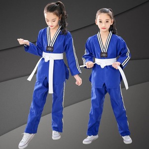 Professionnel BJJ GI Judo Costume pour Adultes Enfants Personnalisé Bleu Blanc Noir Couleur pour Y Compris Karaté pour Hommes Femmes - Product Image 2