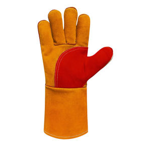Gants de soudage sur mesure à bas prix à séchage rapide Gants de travail d'hiver avec cuir de vache fendu - Product Image 6