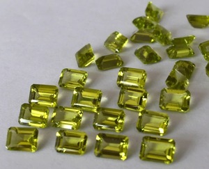 Piedra Preciosa de Peridoto Natural de Calidad AA, Corte Octogonal de 6x8 mm, Piedra Facetada Verde, Gemas Mehrajudin, Certificadas por Terceros, 1-3 Quilates - Product Image 5