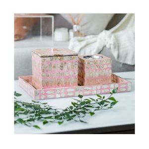 New Arrival Mother of Pearl Mukhar burner Seashell Set of 3 Incense Burner <b>Box</b> Tray Kareem Ramadan Kuwait Saudi Arabia - Product Image 1